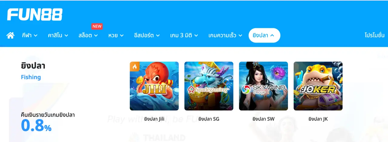 ยิงปลา FUN88